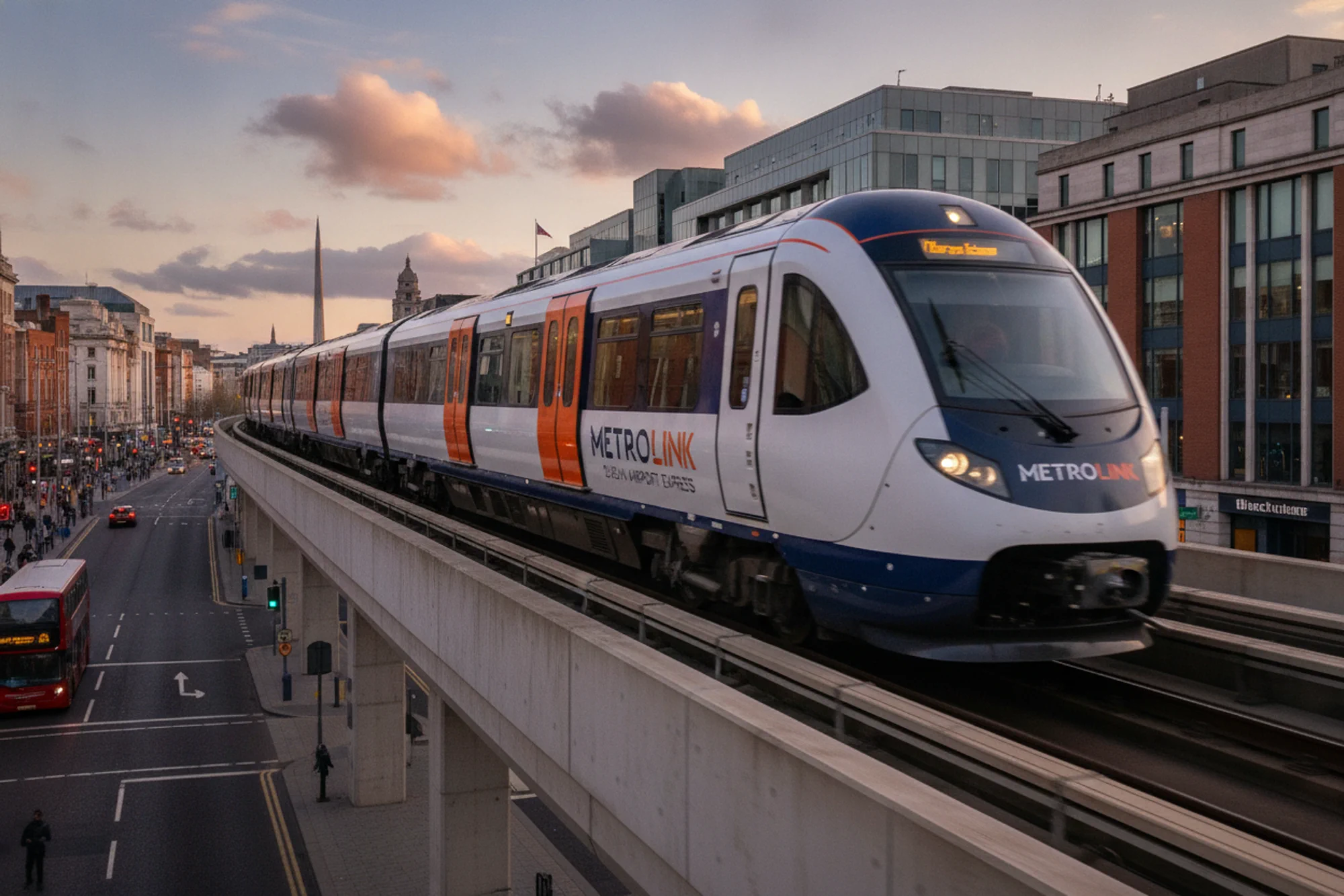 MetroLink Dublin Airport Hero Image